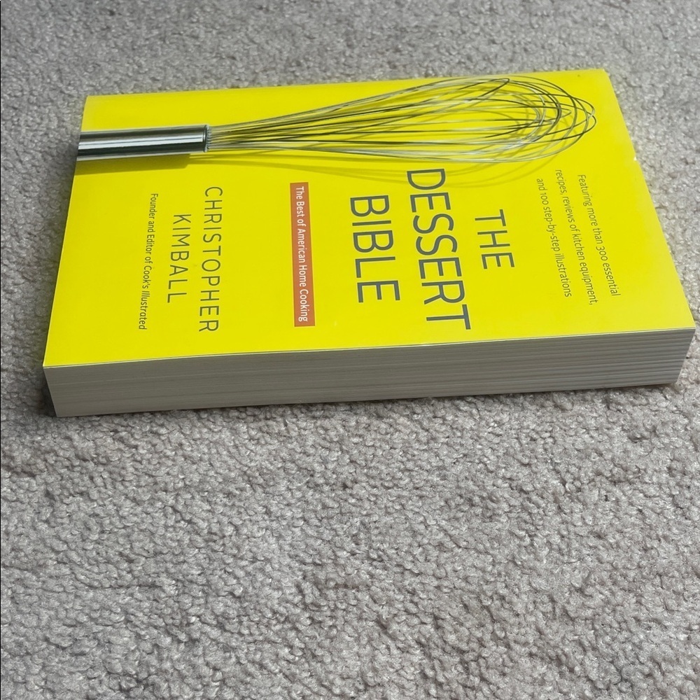 The Dessert Bible by Christopher Kimball - Picture 3 of 3